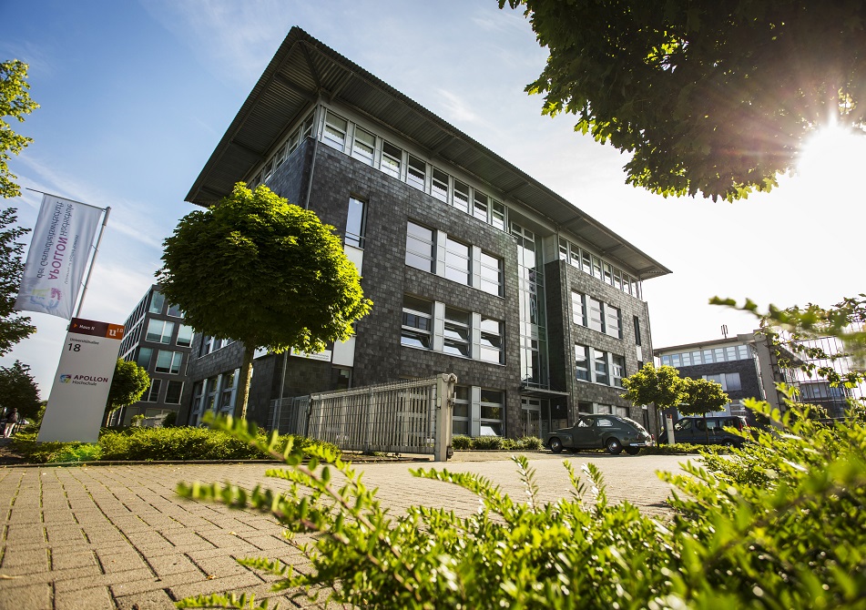 apollon hochschule gebaeude header