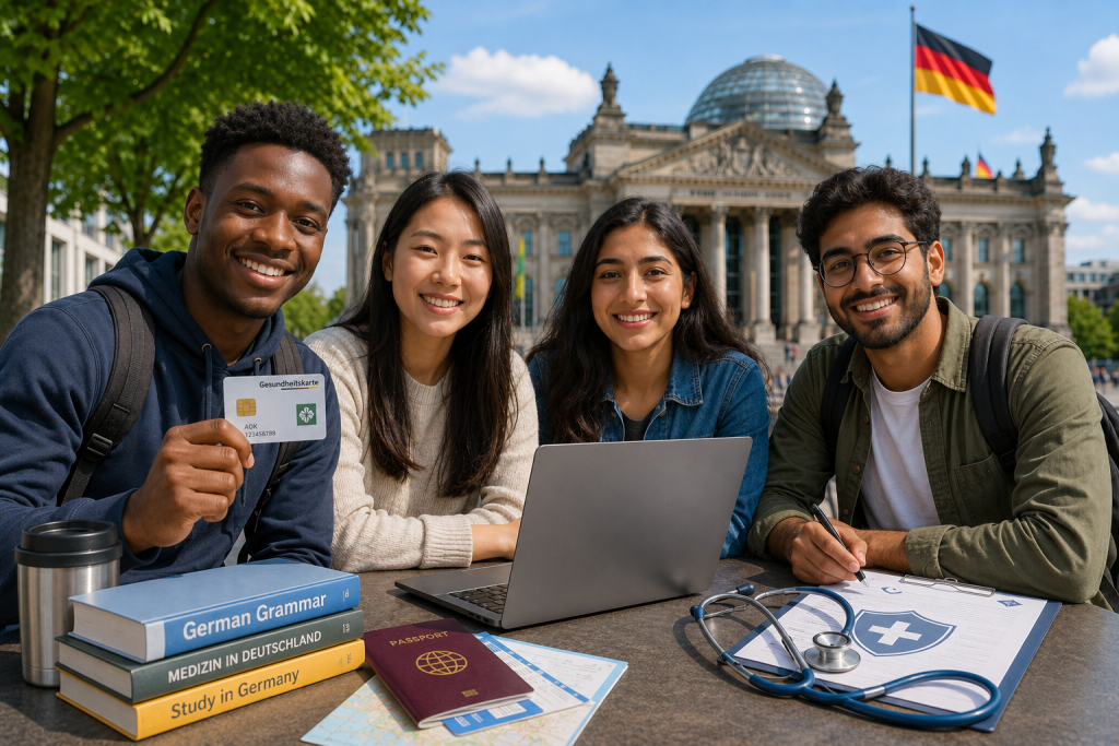 Assurance maladie pour les étudiants internationaux en Allemagne assurance etudants inter